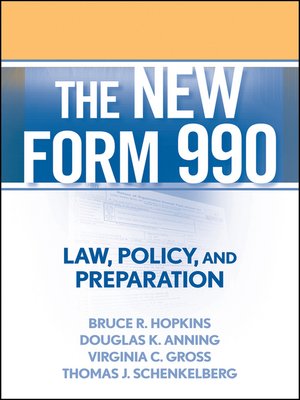 cover image of The New Form 990